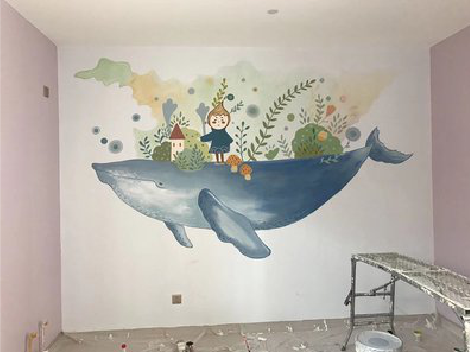 凤阳手绘墙的特点及优势。