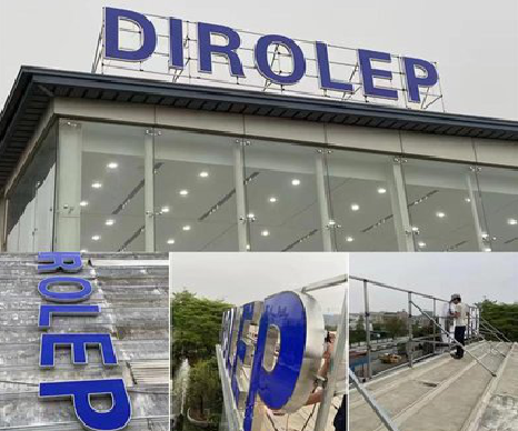 凤阳楼顶发光字安装的注意事项。